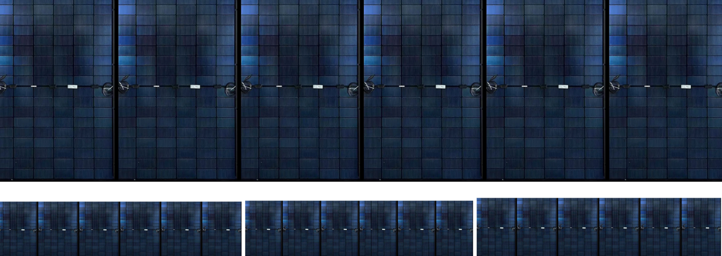 Sparsam från: 1900 kr / månad - Takyta: 40m2, Bifacial solcellspanel: 14 st - 5600 kWh / år