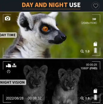 Mörkerseendeglasögon EASY , night vision Ultra HD kikare