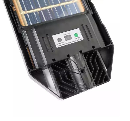 Belysning med dubbelsidiga solcellspaneler 400w