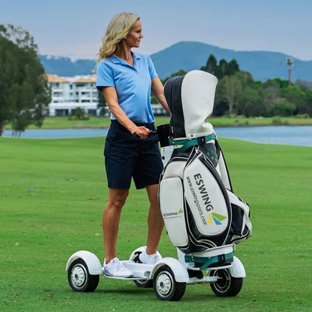 Golf scooter caddie hopfällbar BLACK EDITION #06