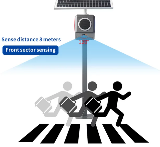 Adamanta säkerhetshögtalare med sensor
