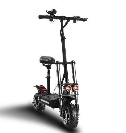 EL -FAT scooter med sadel #04